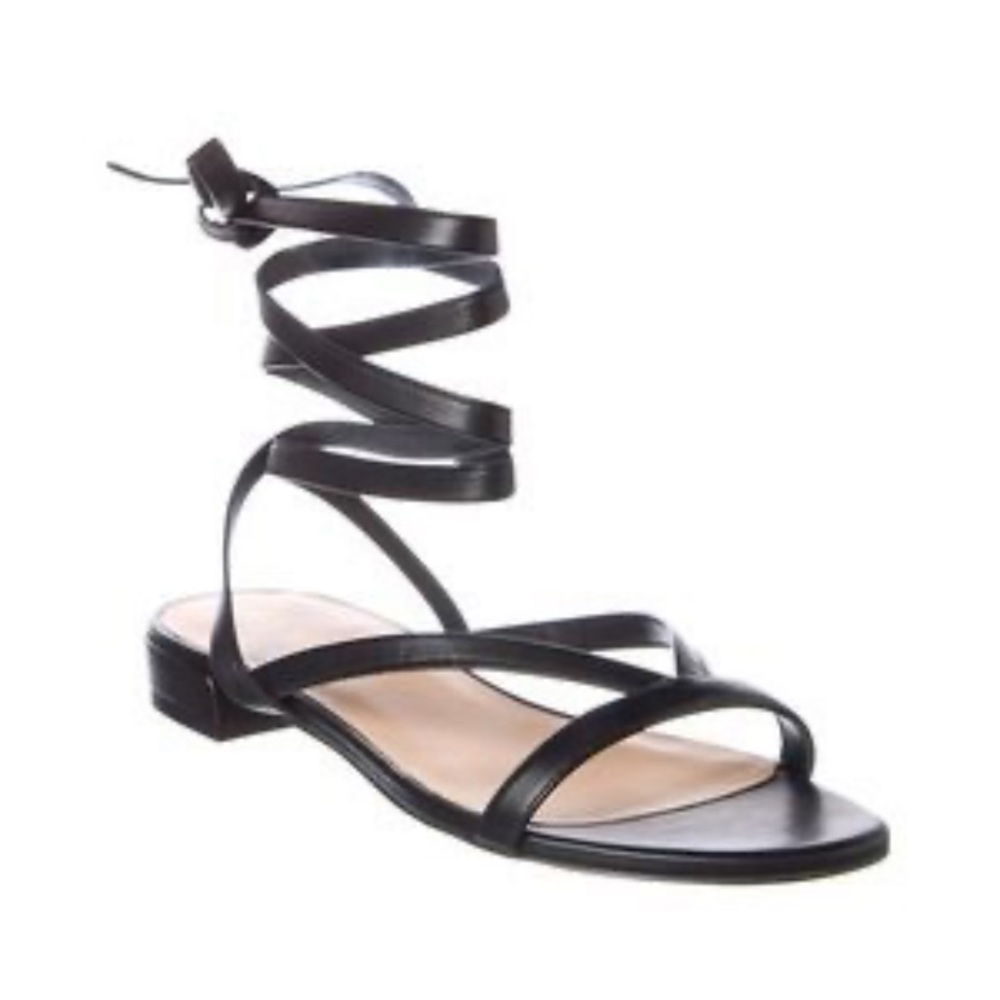 Stuart Weitzman Anita Black Sandals